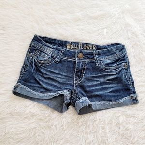 Wallflower blue Jean Shorts